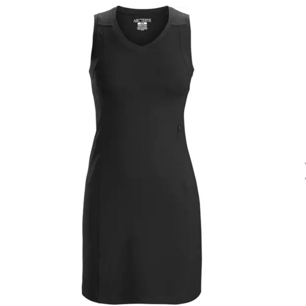 Arc'teryx Soltera Women’s Black Versatile Activewear Dress with Pockets XS‎